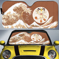 Meowth Car Sunshade Custom Pokemon Car Accessories - Gearcarcover - 1