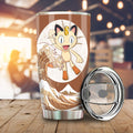 Meowth Tumbler Cup Custom Pokemon Car Accessories - Gearcarcover - 1