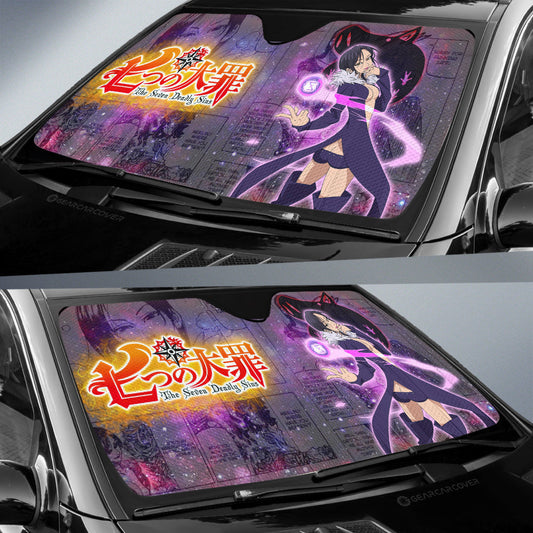 Merlin Car Sunshade Custom Manga Galaxy Style - Gearcarcover - 2
