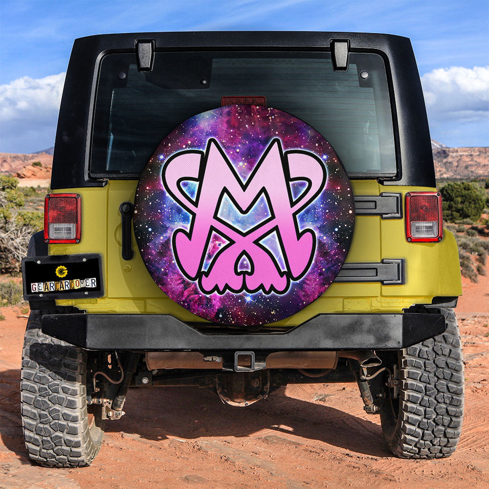 Mermaid Heels Symbol Spare Tire Cover Custom Galaxy Style - Gearcarcover - 2