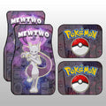 Mewtwo Car Floor Mats Custom Anime Galaxy Manga Style - Gearcarcover - 1