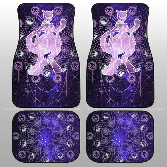 Mewtwo Car Floor Mats Custom Car Accessories - Gearcarcover - 1