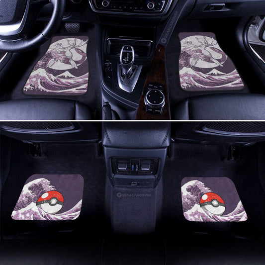 Mewtwo Car Floor Mats Custom Pokemon Car Accessories - Gearcarcover - 2