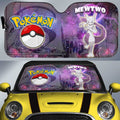 Mewtwo Car Sunshade Custom Anime Galaxy Manga Style - Gearcarcover - 1