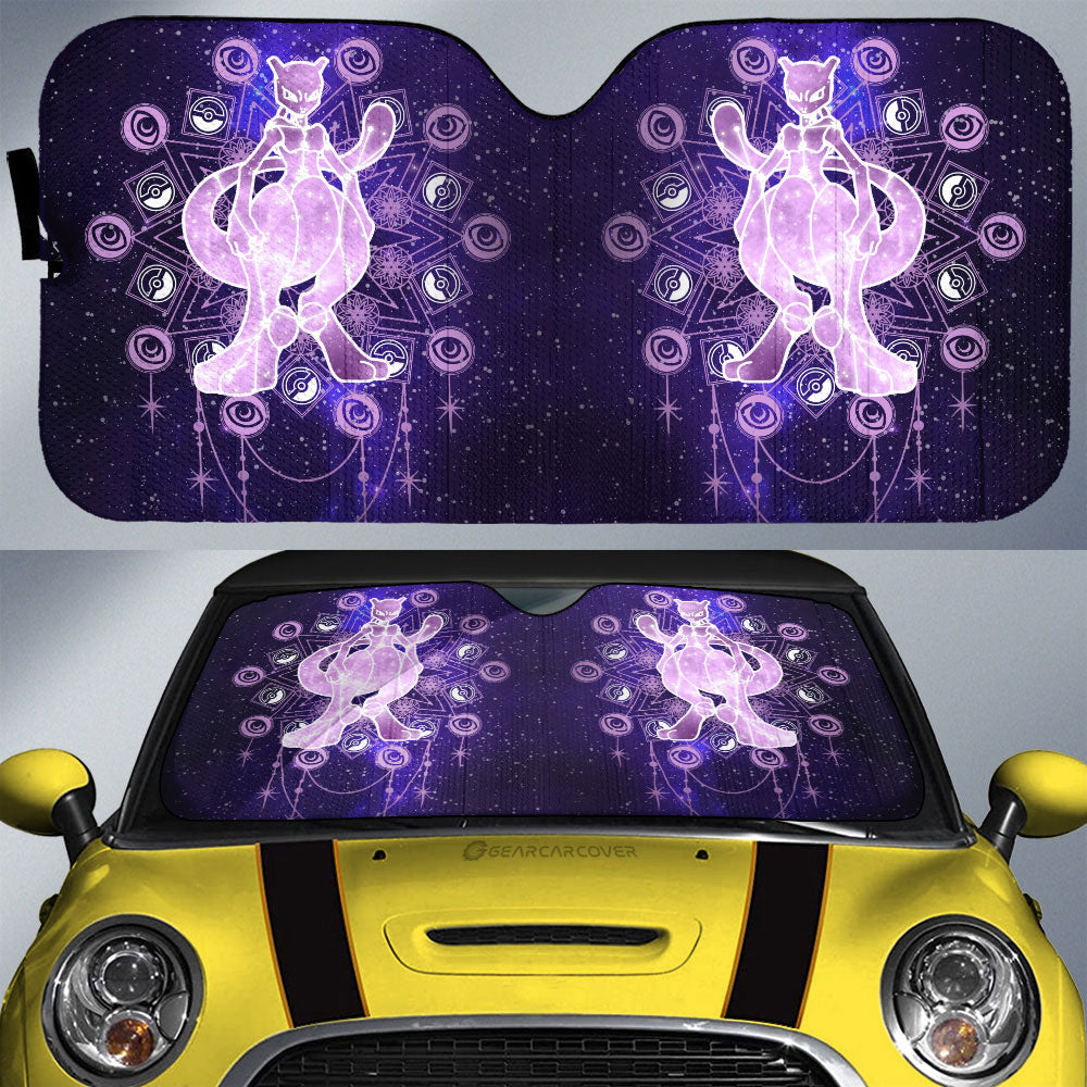 Mewtwo Car Sunshade Custom Car Accessories - Gearcarcover - 1