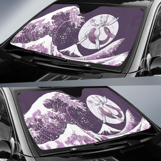 Mewtwo Car Sunshade Custom Pokemon Car Accessories - Gearcarcover - 2