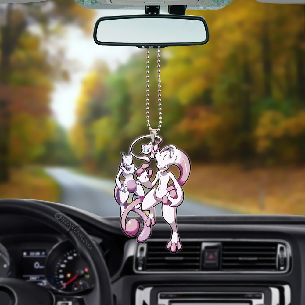Mewtwo Ornament Custom Pokemon Evolution Car Accessories - Gearcarcover - 3