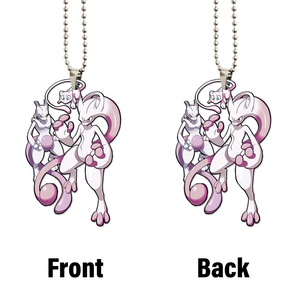 Mewtwo Ornament Custom Pokemon Evolution Car Accessories - Gearcarcover - 4