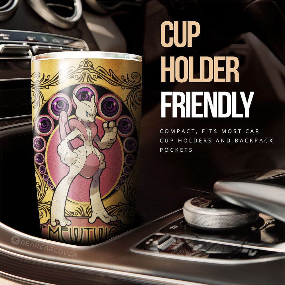 Mewtwo Tumbler Cup Custom Car Interior Accessories - Gearcarcover - 3