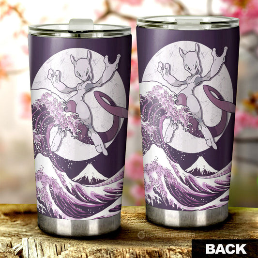 Mewtwo Tumbler Cup Custom Pokemon Car Accessories - Gearcarcover - 2