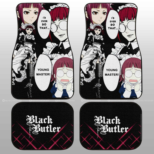 Mey-Rin Car Floor Mats Custom Black Butler Car Accessories - Gearcarcover - 2