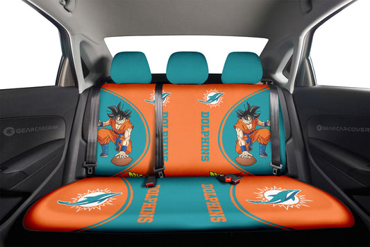 Miami Dolphins Car Back Seat Covers Custom Car Accessories For Fans - Gearcarcover - 2