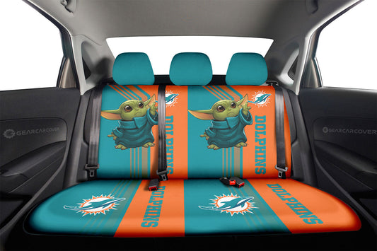 Miami Dolphins Car Back Seat Covers Custom Car Accessories - Gearcarcover - 2