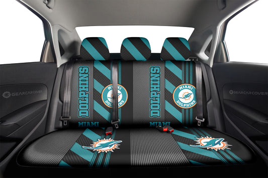 Miami Dolphins Car Back Seat Covers Custom Car Accessories - Gearcarcover - 2