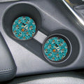 Miami Dolphins Car Coaster Set Cartoon Theme Collection - Gearcarcover - 2