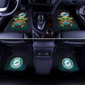 Miami Dolphins Car Floor Mats Baby Yoda Car Accessories For Fan - Gearcarcover - 2