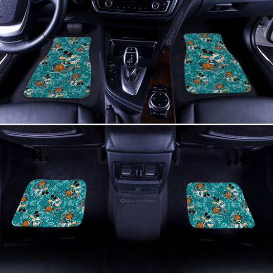 Miami Dolphins Car Floor Mats Cartoon Theme Collection - Gearcarcover - 2