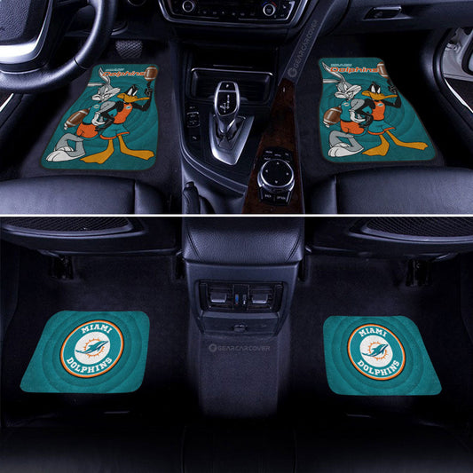 Miami Dolphins Car Floor Mats Custom Car Accessories - Gearcarcover - 2