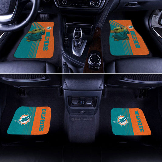Miami Dolphins Car Floor Mats Custom Car Accessories - Gearcarcover - 2