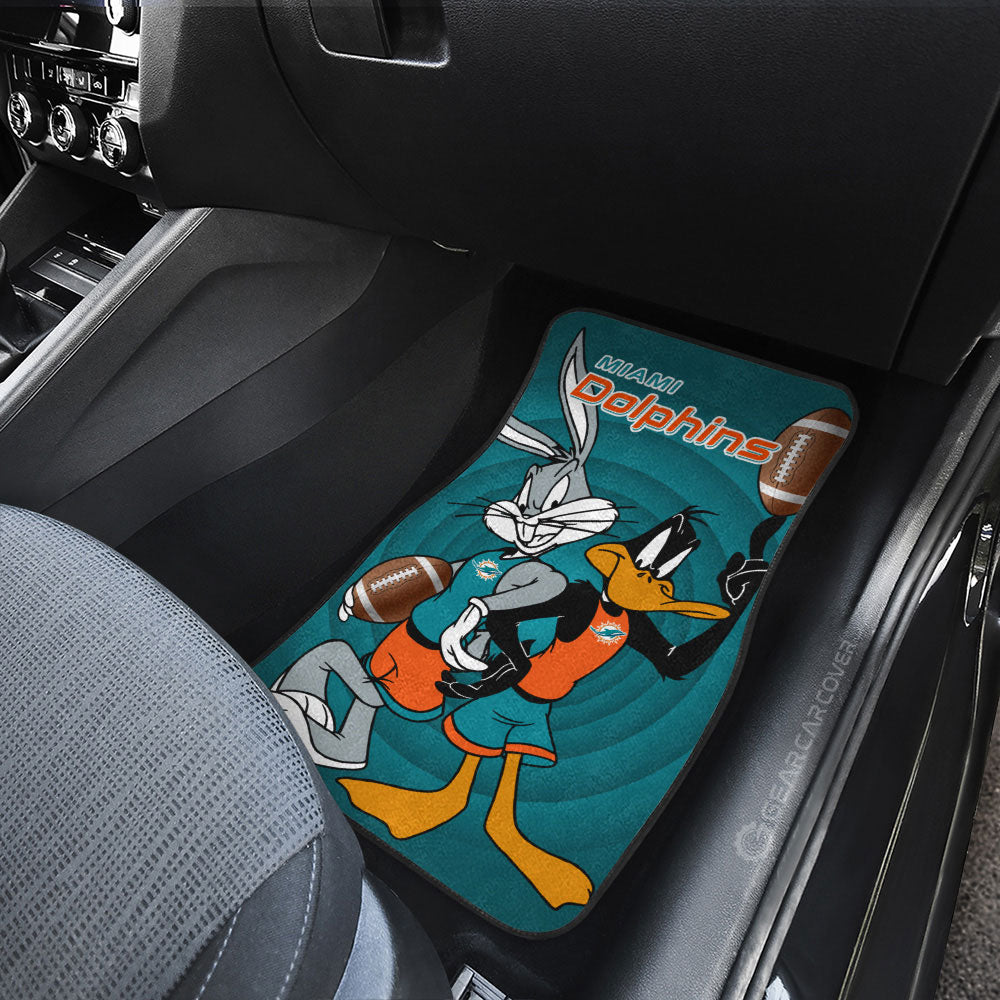 Miami Dolphins Car Floor Mats Custom Car Accessories - Gearcarcover - 3