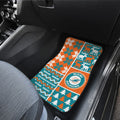 Miami Dolphins Car Floor Mats Custom Ugly Style Car Accessories - Gearcarcover - 3