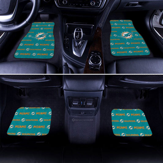Miami Dolphins Car Floor Mats Sporty Team Collection - Gearcarcover - 2