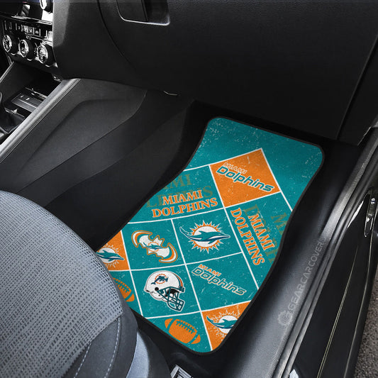 Miami Dolphins Car Floor Mats Sporty Team Collection - Gearcarcover - 2