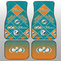 Miami Dolphins Car Floor Mats Sporty Team Collection - Gearcarcover - 1
