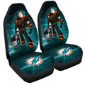 Miami Dolphins Car Seat Covers Buzz Lightyear Car Accessories For Fan - Gearcarcover - 3