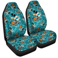 Miami Dolphins Car Seat Covers Cartoon Theme Collection - Gearcarcover - 3