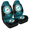 Miami Dolphins Car Seat Covers Custom Car Accessories - Gearcarcover - 3