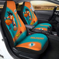 Miami Dolphins Car Seat Covers Goku Car Accessories For Fans - Gearcarcover - 2