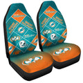 Miami Dolphins Car Seat Covers Sporty Team Collection - Gearcarcover - 3