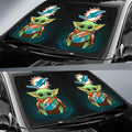 Miami Dolphins Car Sunshade Custom Car Accessories For Fan - Gearcarcover - 2