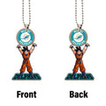 Miami Dolphins Ornament Goku Car Accessories - Gearcarcover - 4