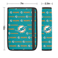 Miami Dolphins Seat Belt Covers Sporty Team Collection - Gearcarcover - 1