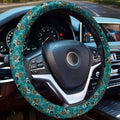 Miami Dolphins Steering Wheel Cover Cartoon Theme Collection - Gearcarcover - 1