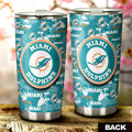 Miami Dolphins Tumbler Cup Custom Car Accessories - Gearcarcover - 2