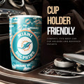 Miami Dolphins Tumbler Cup Custom Car Accessories - Gearcarcover - 3