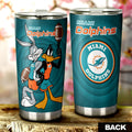 Miami Dolphins Tumbler Cup Custom Car Accessories - Gearcarcover - 1