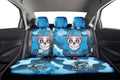 Miami Marlins Car Back Seat Covers Skull Theme Collection - Gearcarcover - 2