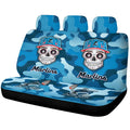 Miami Marlins Car Back Seat Covers Skull Theme Collection - Gearcarcover - 1