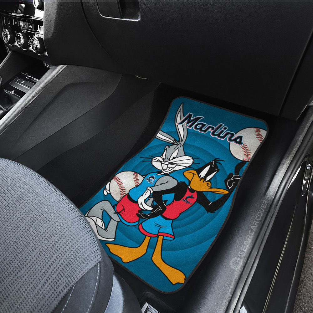 Miami Marlins Car Floor Mats Custom Car Accessories - Gearcarcover - 3