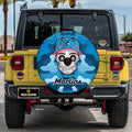 Miami Marlins Spare Tire Covers Camera Hole Skull Theme Collection - Gearcarcover - 3