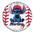 Miami Marlins Spare Tire Covers Camera Hole Stitch Theme Collection - Gearcarcover - 4