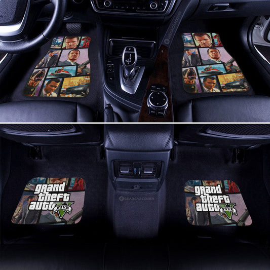 Michael De Santa Car Floor Mats Custom Car Accessories - Gearcarcover - 2