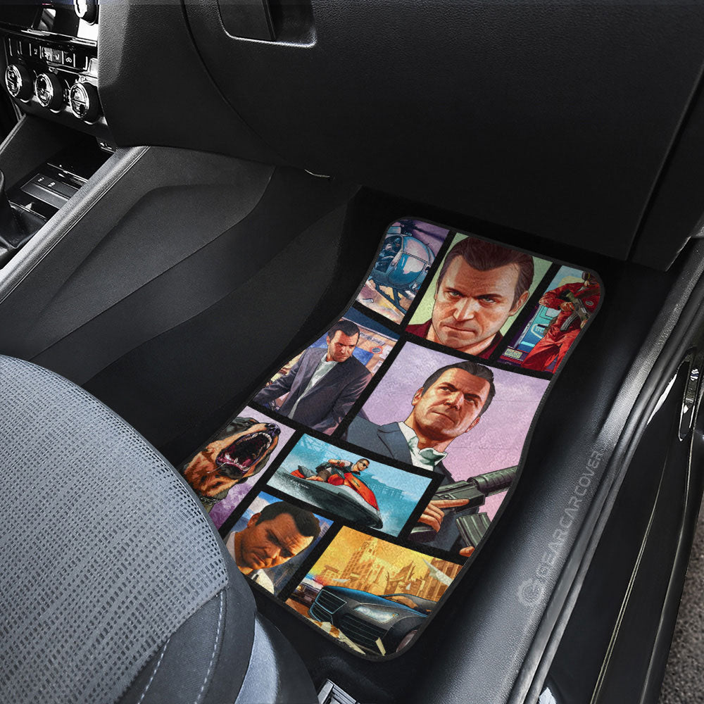 Michael De Santa Car Floor Mats Custom Car Accessories - Gearcarcover - 3