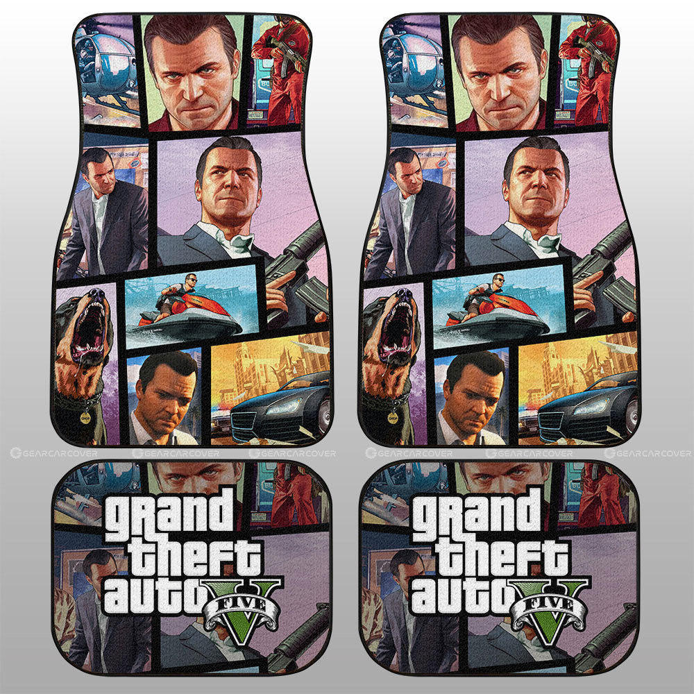 Michael De Santa Car Floor Mats Custom Car Accessories - Gearcarcover - 1