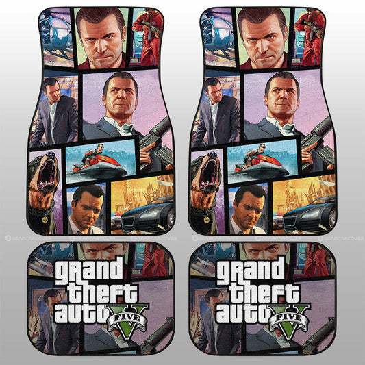 Michael De Santa Car Floor Mats Custom Car Accessories - Gearcarcover - 1