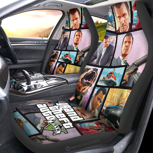Michael De Santa Car Seat Covers Custom Car Accessories - Gearcarcover - 1